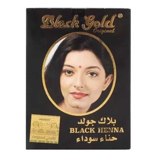 Black Gold Henna Hair  Colour 10 Gram (6 Pouch).