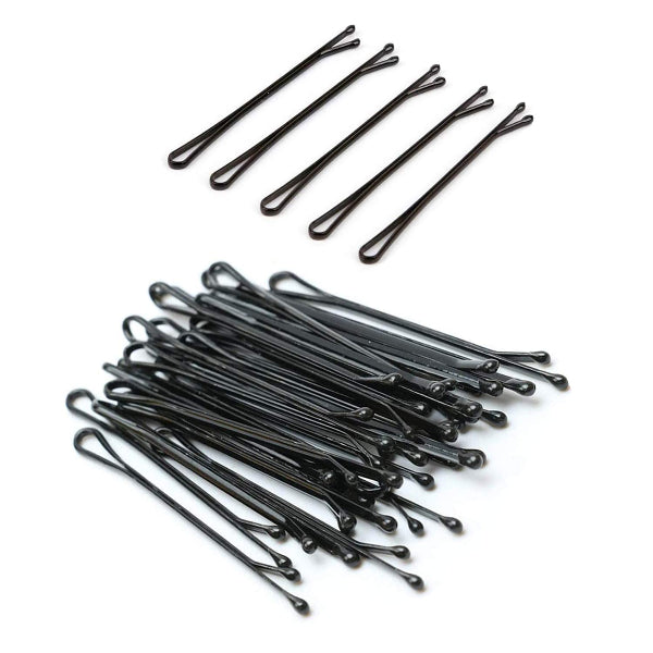 150 pieces Hair Bobby pins, Shaped Hair Pins Hair Styling Pins Black hair grips, Hair Clips, Hair Bob Pins, Straight plate hairpin Hair Clips for Girls Kids Women Hair Accessories