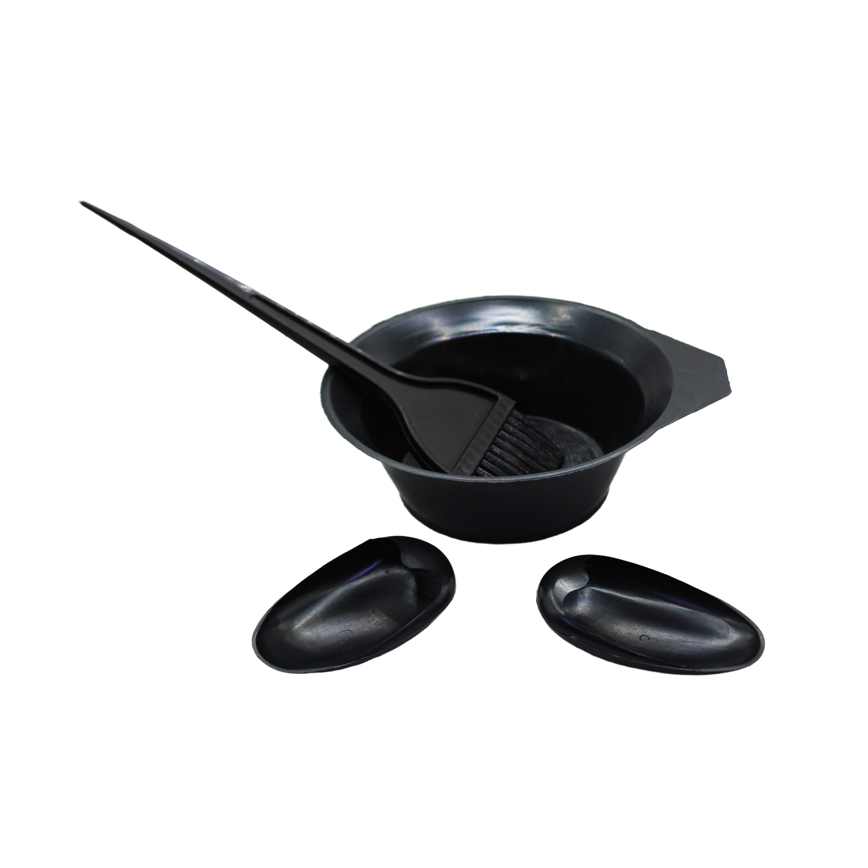 4 Pieces Hair Dye Brush Kit, Black